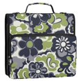 thumbnail image 5 of FORMRS Zipper Binder with Shoulder Strap 2-inch Ring 500 Sheet Capacity File Bag, Retro Floral Pattern, 5 of 5