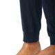 thumbnail image 5 of UNCOVER by SCHIESSER Pijama para hombre, conjunto de 2 piezas - largo, cuello redondo, algodón, liso/estampado Azul S (Small), 5 of 6