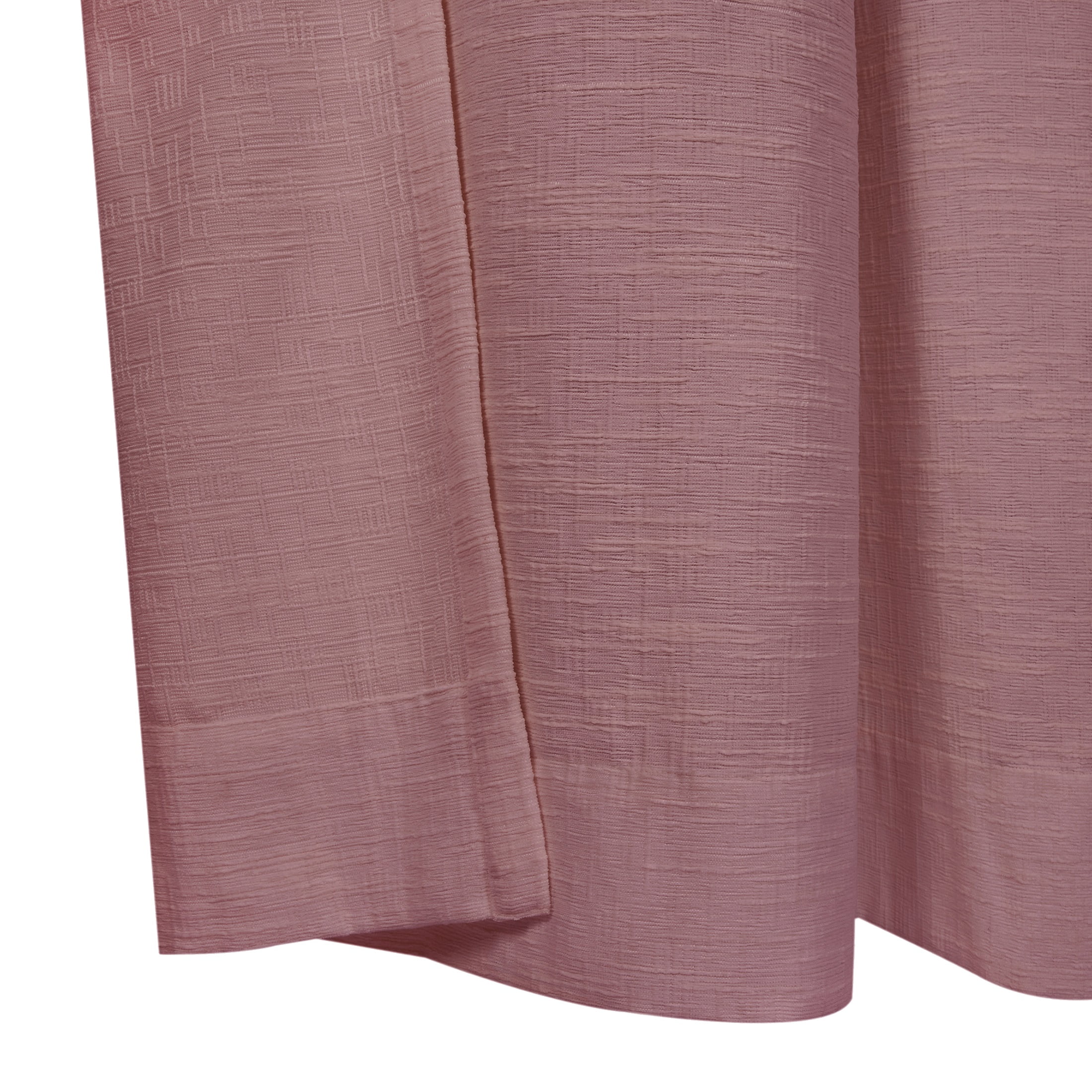 Better Homes & Gardens Textured Solid Chenille Light Filtering Single Curtain Panel, Violet Gem, 50"W x 84"L