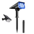 thumbnail image 1 of Labymos 20 LEDs Solar Powered Energy Wall Lamp Lawn Light Sensitive Light Control 2 Adjustable, 1 of 8