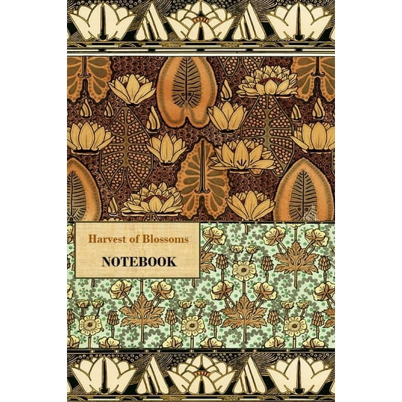 Harvest of Blossoms NOTEBOOK [ruled Notebook/Journal/Diary to write in, 60 sheets, Medium Size (A5) 6x9 inches], (Paperback)