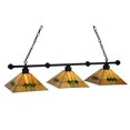 thumbnail image 5 of Meyda Tiffany 123291 42" L Martini Mission 3 Light Island Chandelier - Black, 5 of 5