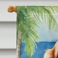 thumbnail image 3 of Cocker Spaniel Luau House Flag, 3 of 5