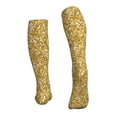 thumbnail image 4 of Compression Socks for Women and Men - Glitter Gold Compression Socks Circulation for Workout, 4 of 8