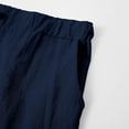 thumbnail image 6 of Pyhlmscde Womens Daily Casual Solid Long Sleeve Shirt Tops Pockets Elastic Pants Shirt Trousers Set, Lounge Sets for Women, Two Piece Sets for Women Navy S, 6 of 9