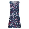 thumbnail image 5 of Fankiway Robe Débardeur d'Été Décontractée pour Femmes Imprimé Floral Robe de Plage Sans Manches Robes Sans Manches pour Femmes Grande Taille, 5 of 5
