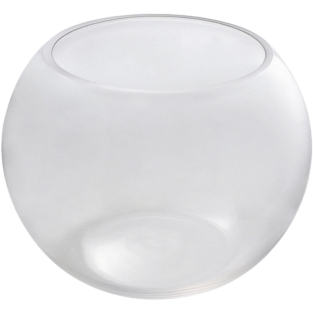 Glass fish bowl with lid discount
