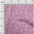 thumbnail image 1 of oneOone Cotton Silk Pink Fabric Check & Texture Geometric Sewing Material Print Fabric By The Yard 42 Inch Wide, 1 of 4