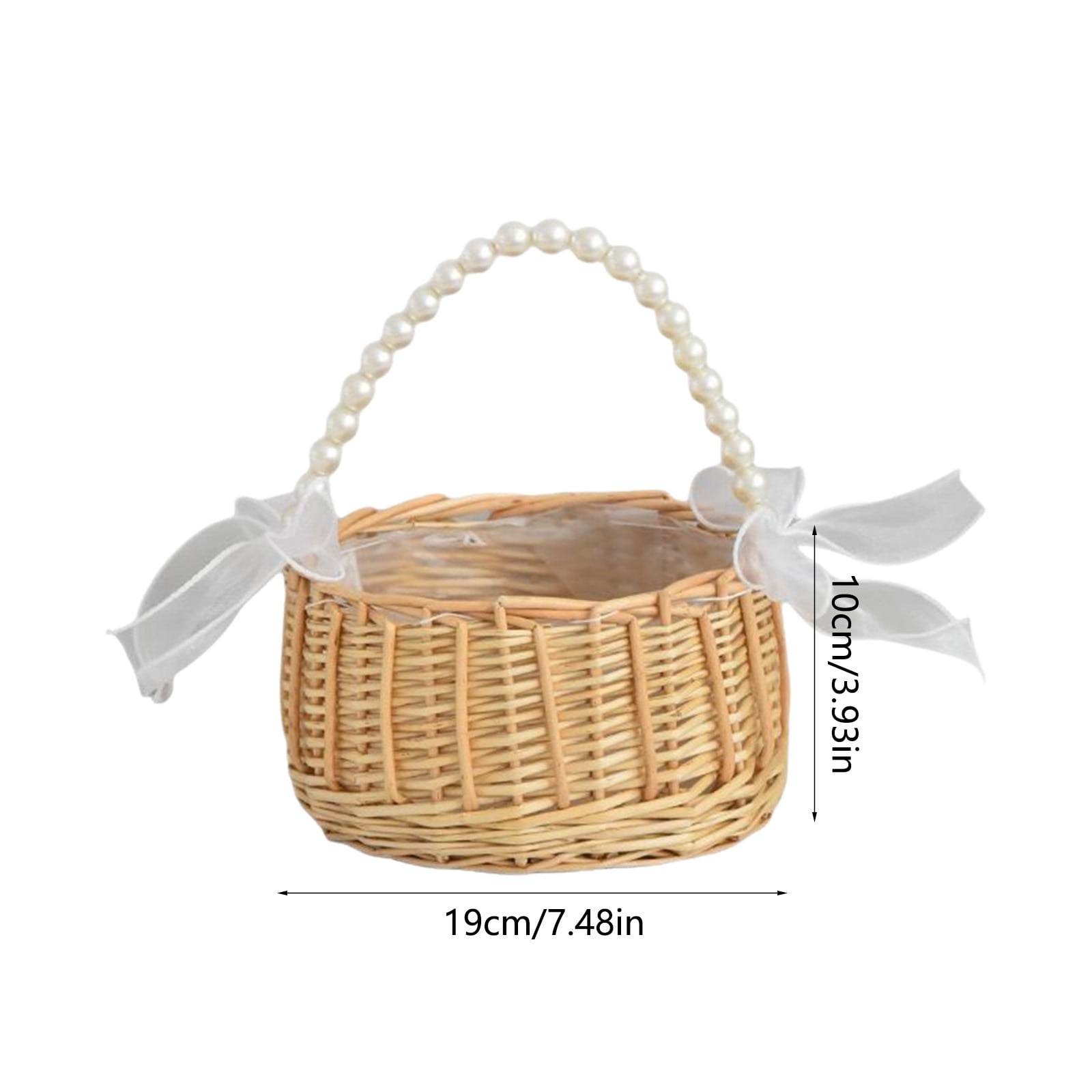 Stijggn Easter Baskets for Gi-rls Easter Decorations Easter Custom Stuffer Basket,Gift Buckets for Carrying Candy Cute Stuffed Easter Festival Gifts