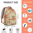 thumbnail image 6 of Mantra Bohemian Artisan Backpack - Handcrafted & Spacious School Backpack for Men & Women, Stylish Backpack, Great Gift for Students, 6 of 6