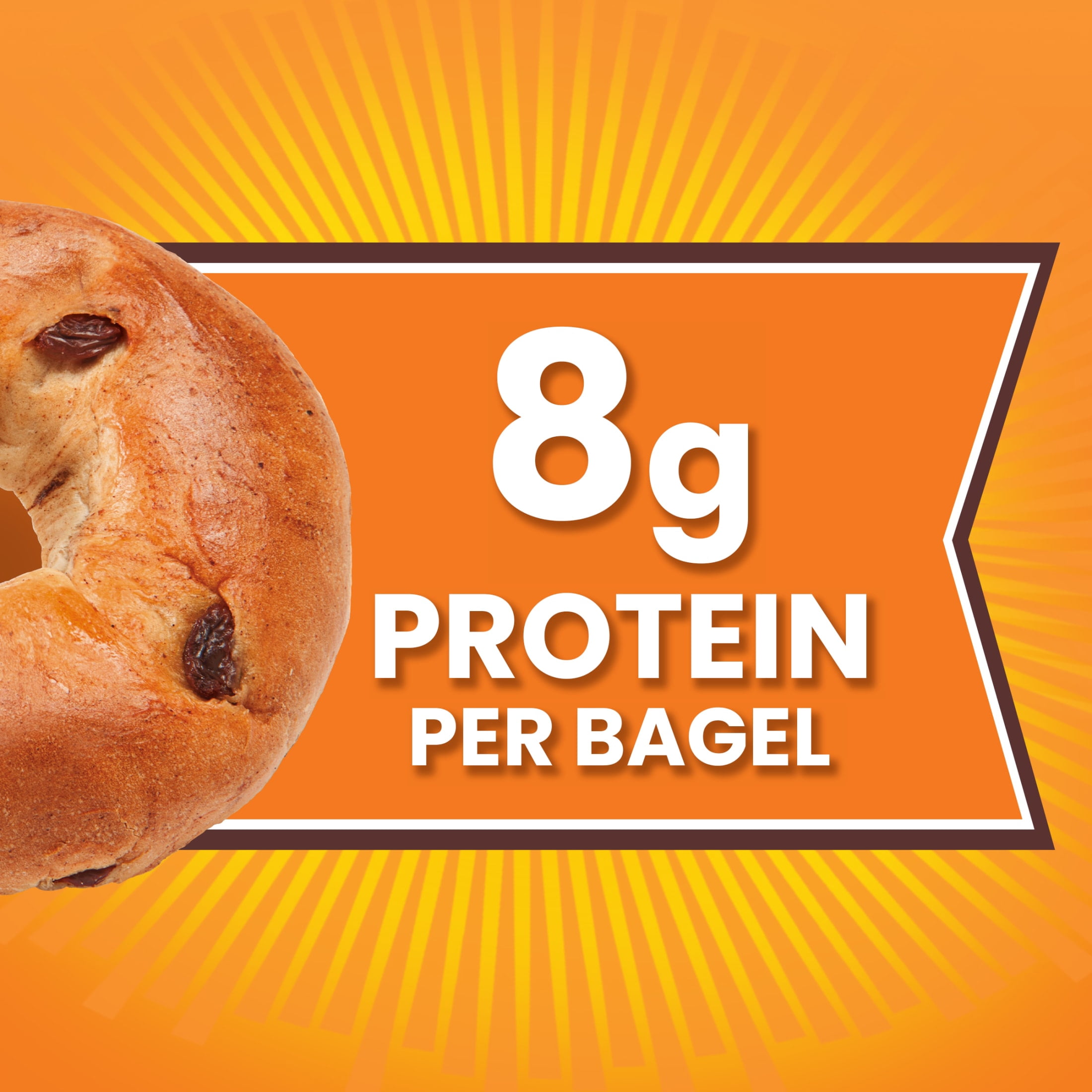 Thomas' Cinnamon Raisin Bagels, 6 count, 18 oz