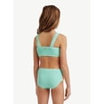 thumbnail image 2 of Justice Girls Color Blocked Popcorn Color Bikini Swimsuit , Sizes XS-XL, 2 of 6