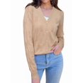 thumbnail image 3 of Women'S Soft Cropped Cardigan Casual Shawl Sweater Top S, 3 of 7