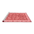 thumbnail image 2 of Ahgly Company Machine Washable Indoor Rectangle Oriental Red Traditional Area Rugs, 7' x 10', 2 of 4