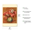 thumbnail image 2 of Anemones (Anémones) - Vintage Painting by Pierre-Auguste Renoir c.1907 - 8 x 12 inch Vintage Metal Tin Sign, 2 of 4
