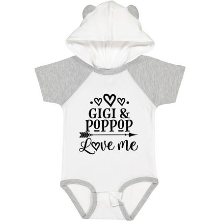 

Inktastic Gigi and PopPop Love Me Gift Baby Girl Bodysuit