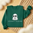 thumbnail image 4 of FDGIU Spooky Season Cute Ghost Graphic Women's Halloween Sweatshirt Oversized Crewneck Pullover Long Sleeve Casual Top Halloween Shirts for Women, 4 of 6