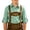 Green, variant on Boys Oktoberfest Plaid Bavarian Traditional Lederhosen Button Down Top Casual Blouse Shirt for Kids Blue 100