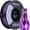 Purple, variant on Creality 3D Printing Silk PLA Filament 3D Printer Gold Silver Shiny Filaments 1.75mm Neatly Wound Dimensional Accuracy +/- 0.03 mm Silk Smooth Printing 2.2lbs for Most 3D Printers
