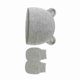 thumbnail image 5 of Newborn Baby Hats and Mittens Set Solid Color Cotton Caps Gloves for Baby Boys and Girls, Hospital Hat, 5 of 5