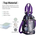 thumbnail image 6 of Water Bottle Carrier Bag with Adjustable Strap, Lightweight Drawstring Bottle Holder for Travel & Outdoor Use, 6 of 7