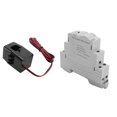 thumbnail image 3 of Tuya Single Phase WiFi Intelligen Energy Meter 100A Din Rail Precisely Measuring Voltmeter Ammeter P, 3 of 5
