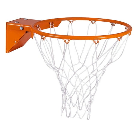 GoSports Universal Regulation 18  Steel Breakaway Basketball Rim - Use for Replacement or Garage Mount
