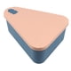 thumbnail image 5 of Caja de almacenamiento de pizza de silicona de grado alimenticio, accesorio reutilizable y resistente a la temperatura L Rosa Azul, 5 of 9