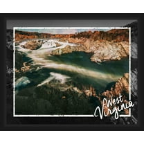 PTM Images Graphic Prints Abstract West Virginia Mountaineers Framed Art Prints