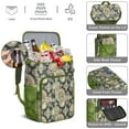 thumbnail image 5 of Vintage Floral Paisley Insulated Backpack Cooler, Leak-Proof, Waterproof, High-Performance Insulation, Perfect for Outdoor Activities and Travel, 5 of 6