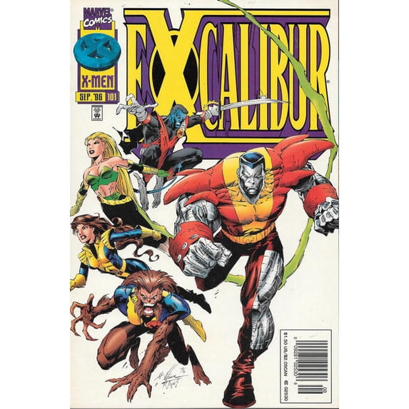 Excalibur #101 (Newsstand) VF ; Marvel Comic Book