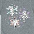 thumbnail image 3 of Frozen 2 - Anna Elsa Olaf Snow - Toddler And Youth Short Sleeve Graphic T-Shirt, 3 of 5