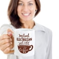 thumbnail image 2 of Funny Instant Electrician Coffee & Tea Gift Mug Cup For Men & Women Electricians, 2 of 4