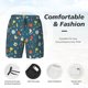 thumbnail image 3 of Fotbe Sports Ball Traje de Baño para Hombre – Shorts de Natación de Secado Rápido con Forro y Bolsillos-Small, 3 of 6