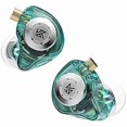 thumbnail image 1 of wonima11 Wired Earbuds, in Ear Headphones, Wired Earbuds with Microphone, Noise Cancelling Earbuds Wired KZ ZEX (EDXPro-Green), 1 of 1