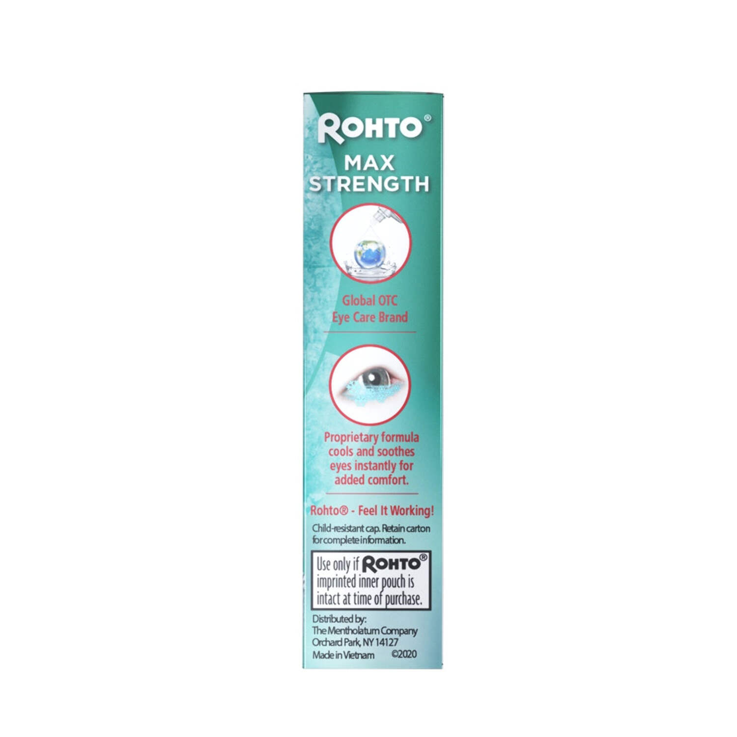 Rohto® Max Strength Redness Relief Eye Drops (3 Pack)