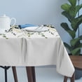 thumbnail image 4 of Gray Green Eucalyptus Leaves Table Cloth Waterproof Tablecloths, Farmhouse Botanical Watercolor Tablecloth Dining Table Cover for Kitchen Party Tabletop Outdoor, Rectangle Tablecloth 54x108 Inch, 4 of 9