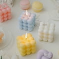 thumbnail image 5 of AOOOWER Scented Cube Candle Soy Wax Candle Home Decorative Big Cube Bubble Candles for Aroma and Birthday Gifts, 5 of 21