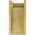 thumbnail image 4 of 8"W x 8"D x 16"H Wide Del Monte Rough Cedar Woodgrain TimberThane Corbel, Primed Tan, 4 of 6