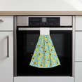 thumbnail image 6 of Sikiie Avocado and Hearts Hand Towel with Loop Hanging Towel Absorbent Tie Towels for Kitchen Tea Bar Bathroom Decor, 6 of 7