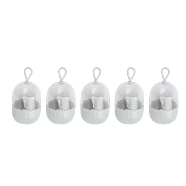 Estuche de viaje para esponja de belleza para maquillaje, estuche para esponja de maquillaje de 5 piezas, estuche para soporte para esponja de maquillaje, estuche para licuadora de esponja de maquillaje, apariencia llamativa