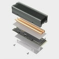 thumbnail image 7 of Gieenan Universal M.2 2280 SSD Cooling Heatsink Mounting Screws For NVME Satas Single Double Sided, 7 of 7