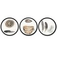 thumbnail image 1 of Wall Picture Frame Round Wooden Hanging Template Photo Frame Home Decoration, 1 of 10