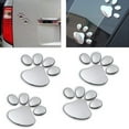 thumbnail image 2 of 3D Dog Paw Footprint Sticker Decal Auto Car Emblem Decal Decoration, 2 of 6