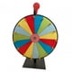 thumbnail image 4 of Juego de ruedas de la fortuna de mesa de alta resistencia con 15 ranuras de fácil montaje y premios de casino 30 centimetros, 4 of 9
