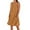 Yellow2, variant on AherBiu Sundresses for Women Cotton Linen Crewneck A-Line Casual Loose Summer Dresses Sleeveless Short Dress with Pockets