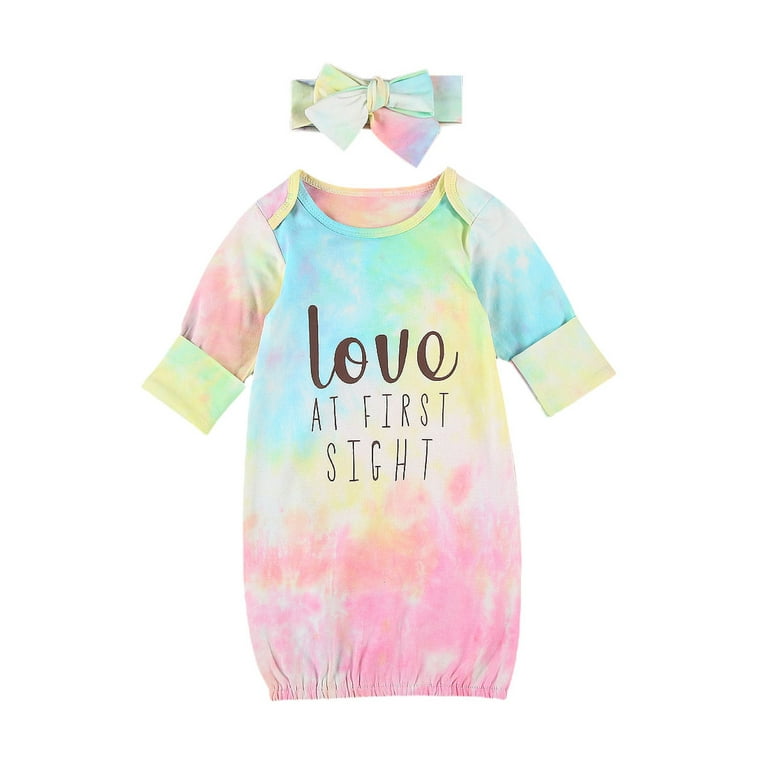 Tie dye baby sleeper sales