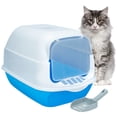 thumbnail image 1 of Arenero Cerrado Sanitario Para Gato Con Pala Puerta Abatible, 1 of 5