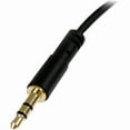 thumbnail image 3 of StarTech.com MU1MMSRA Slim 3.5mm to Right Angle Stereo Audio Cable Male to Male, 3 of 3