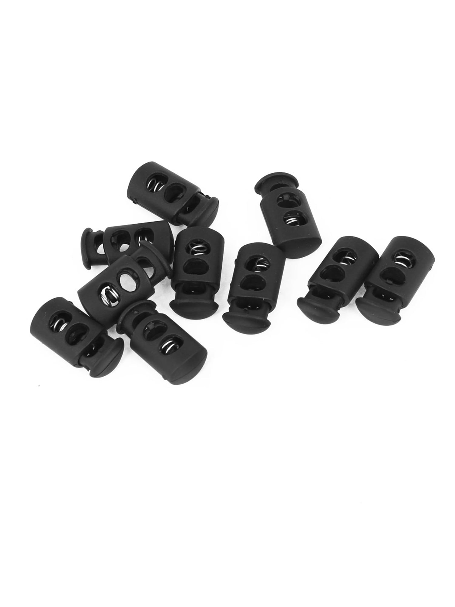 10 Pcs 0.24 Dia Hole Rope Drawstring Cord Locks for Clothing Hood